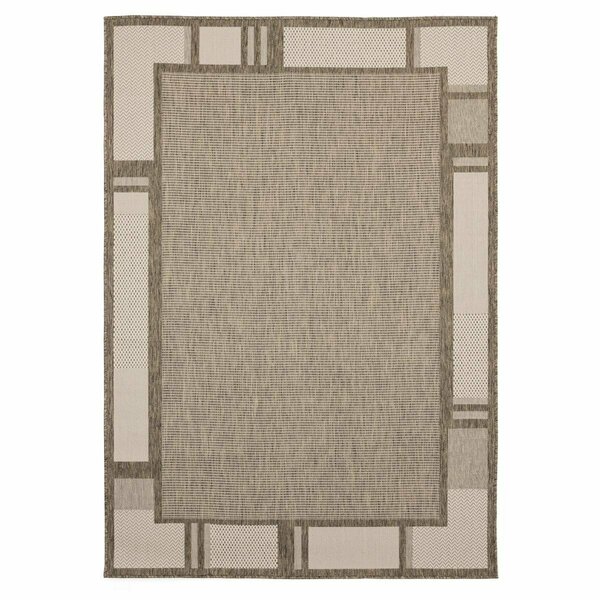 United Weavers Of America 7 ft. 10 in. x 10 ft. 6 in. Augusta Matira Brown Rectangle Oversize Rug 3900 10850 912